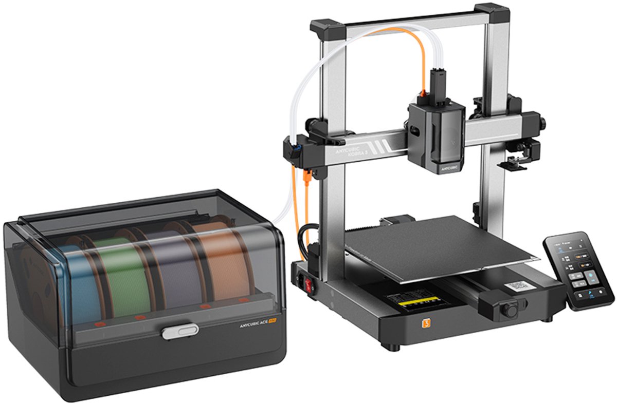 Anycubic Kobra 3 Combo review: kleurechte 3D-printer met Pantone