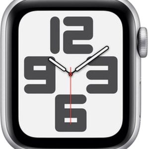 Apple Watch SE 2024 GPS 44mm Silver Aluminium Case with Denim Sport Band - M/L review: hardlopen met GPS