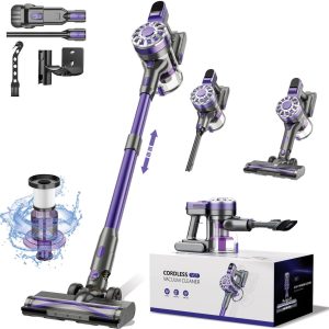 Avalue 6 in 1 Steelstofzuiger Draadloos - 180 Air Watts - Hepa - Licht en Efficiënt - Paars review: sterke zuigkracht op huisdierharen