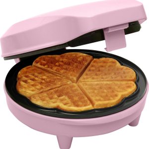 Bestron Wafelijzer - ASW217 review: 5 hartjes, anti-aanbaklaag