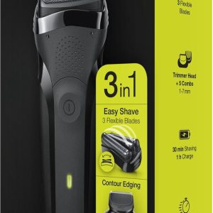 Braun Series 3 300BT Zwart review: glad scheren met baardtrimmer