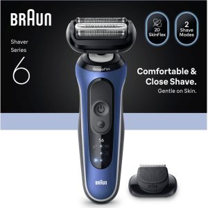 Braun Series 6 Elektrisch Scheerapparaat review: wet & dry