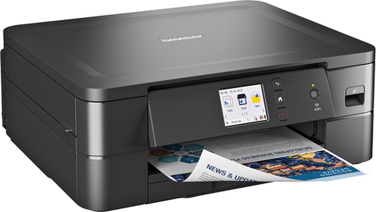 Brother DCP-J1140DW - All-In-One Inkjetprinter - Zwart test wifi