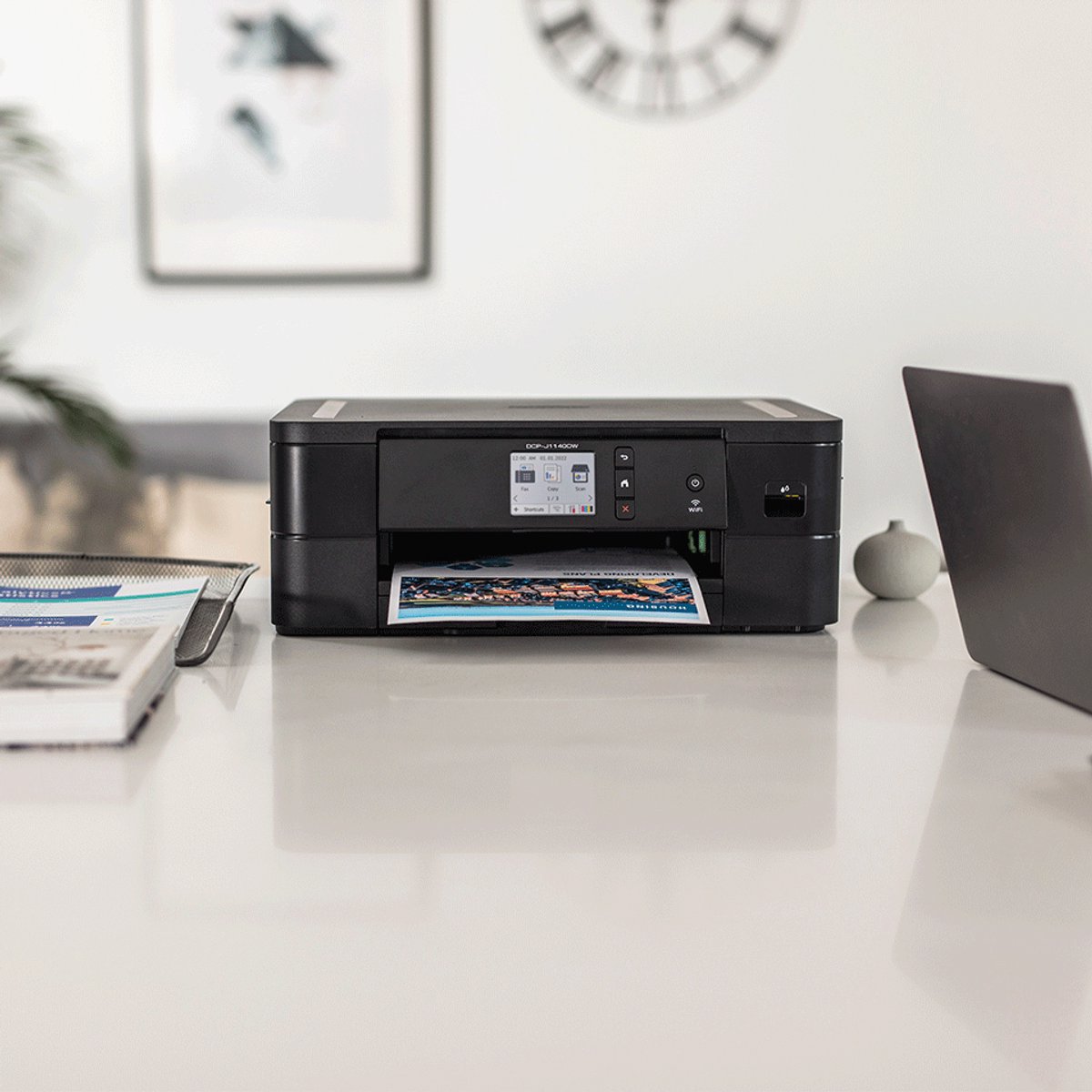 Brother DCP-J1140DW - All-In-One Inkjetprinter - Zwart test wifi