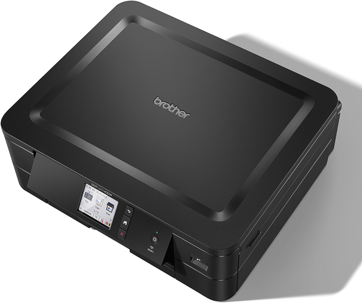 Brother DCP-J1140DW - All-In-One Inkjetprinter - Zwart test wifi