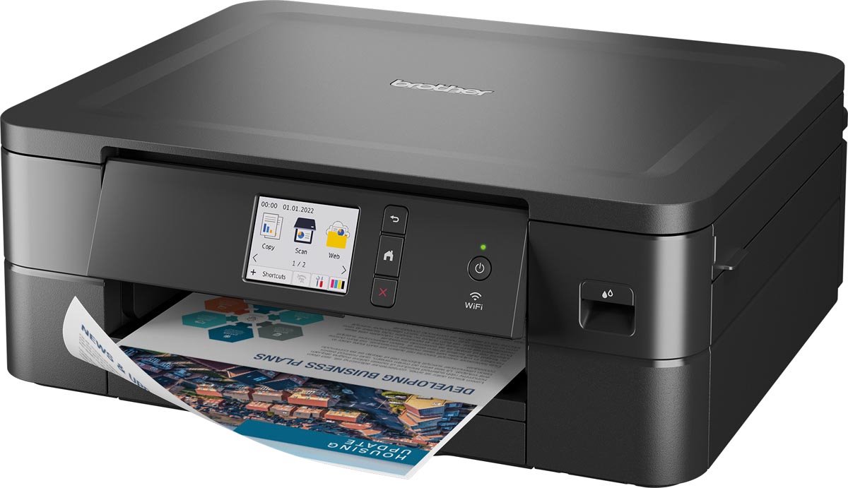 Brother DCP-J1140DW - All-In-One Inkjetprinter - Zwart test wifi