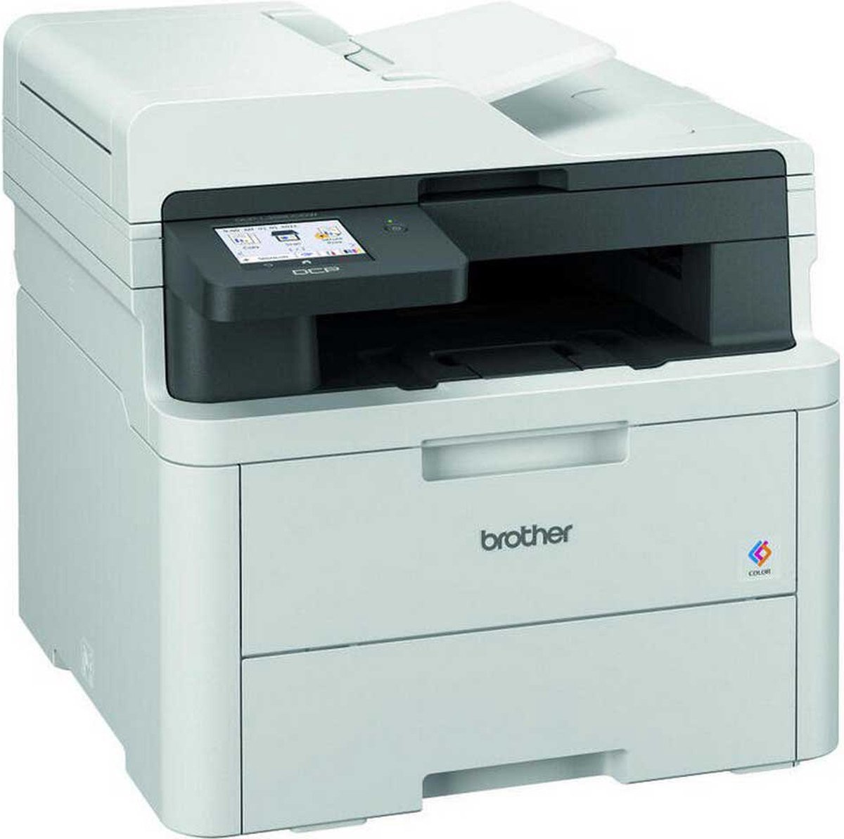 Brother Dcpl3560cdw - All-in-One Kleuren LED Printer - Wit test wifi