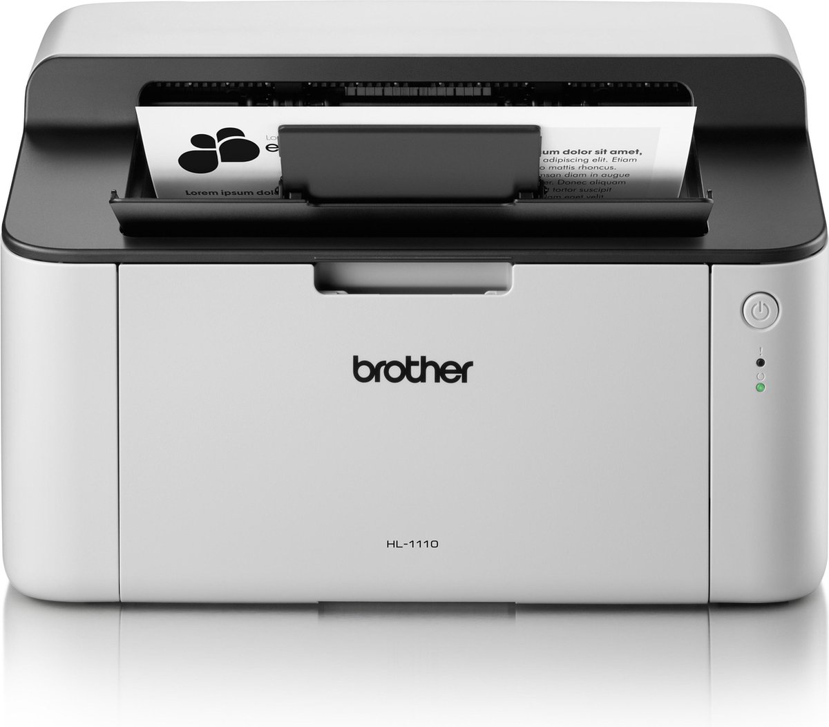 Brother HL-1110 - Laserprinter - Zwart-Wit Printer test zuinig