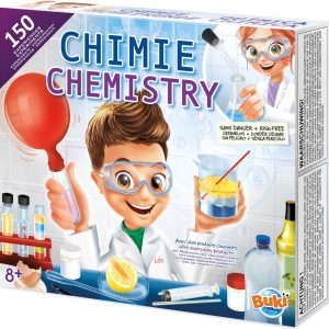 BUKI Scheikundeset test: 150 experimenten, educatief speelgoed