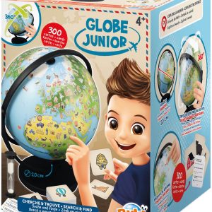 Buki - Wereldbol junior - educatieve wereldbol review geografie