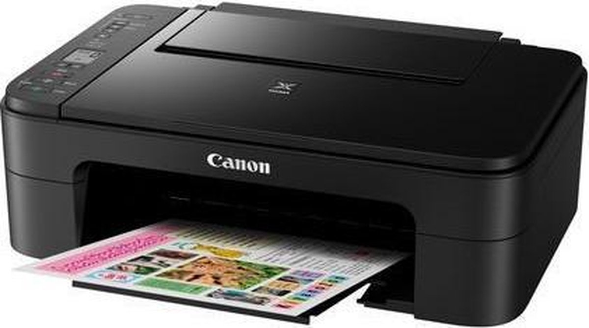 Canon PIXMA TS3355 - All-in-One Inkjetprinter - Zwart test wifi