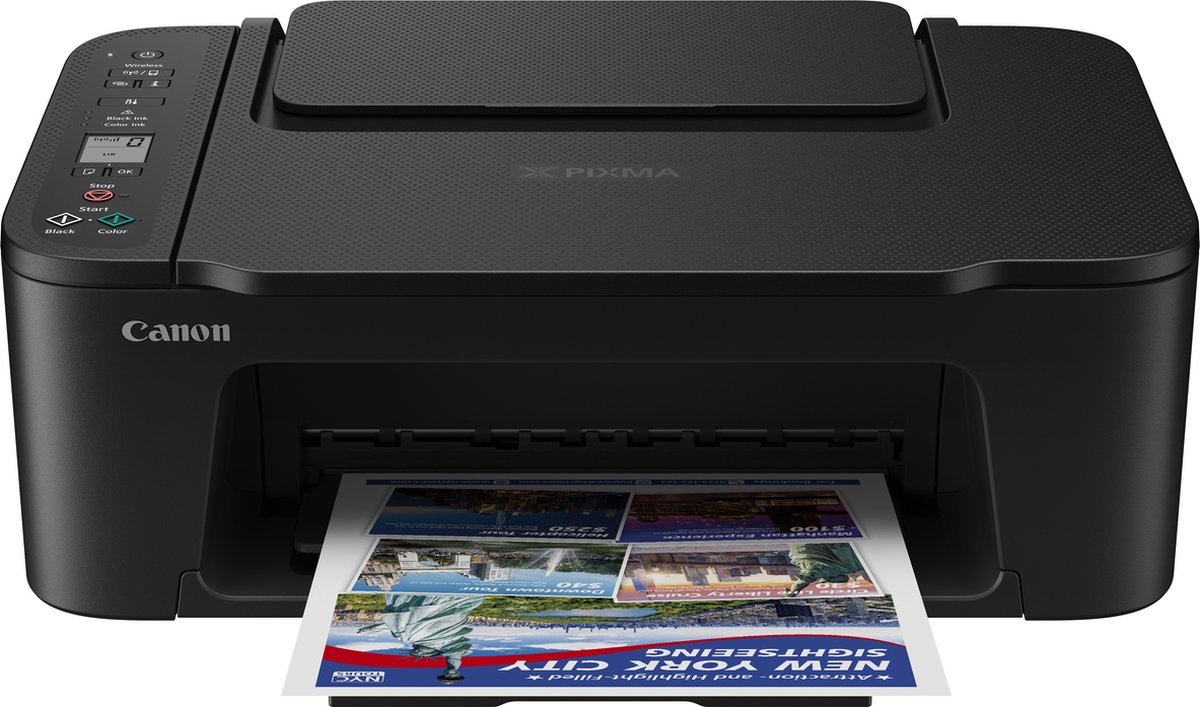 Canon PIXMA TS3750i - All-In-One Inkjetprinter - Zwart test wifi