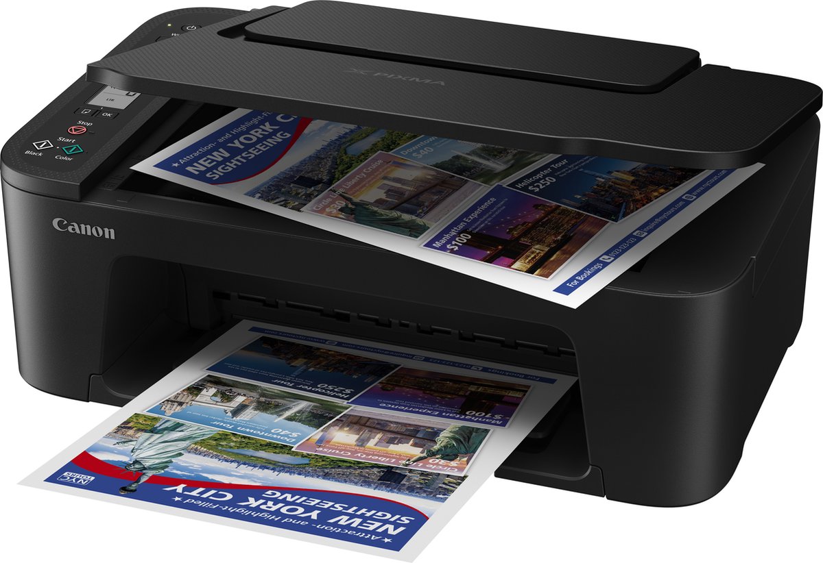 Canon PIXMA TS3750i - All-In-One Inkjetprinter - Zwart test wifi