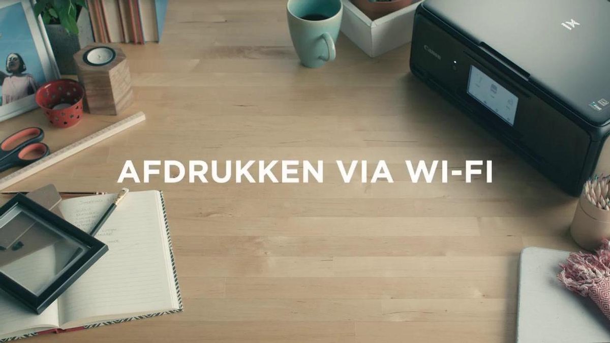 Canon PIXMA TS5150 - All-in-One Inkjetprinter - Zwart test duplex