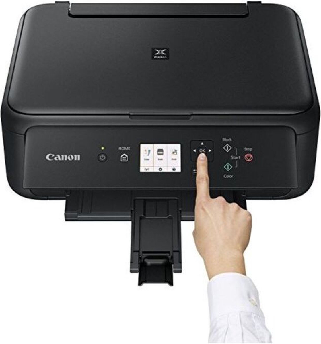 Canon PIXMA TS5150 - All-in-One Inkjetprinter - Zwart test duplex