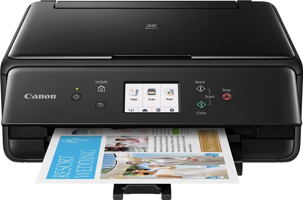 Canon PIXMA TS5150 - All-in-One Inkjetprinter - Zwart test duplex