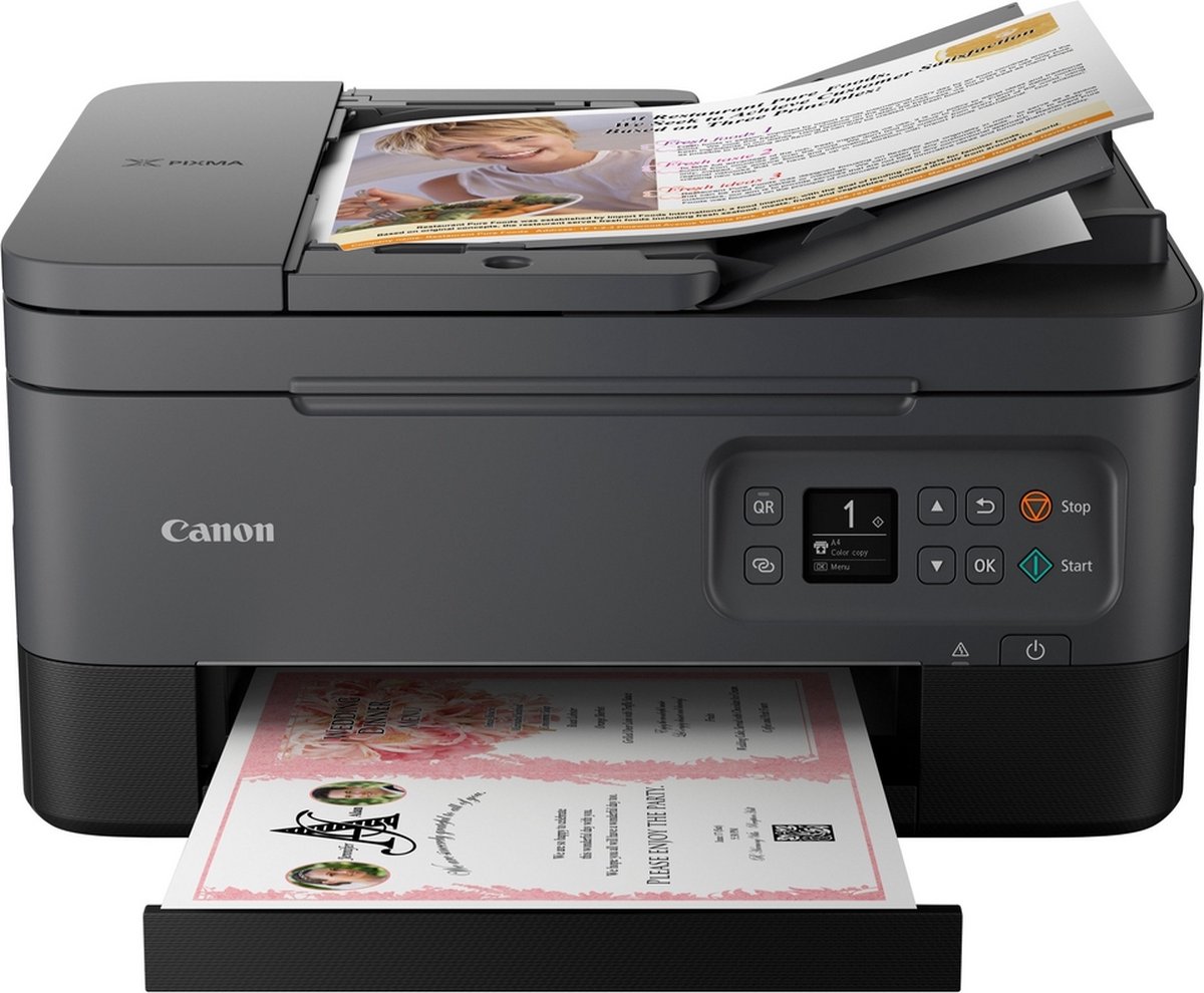 Canon PIXMA TS7450i - All-In-One Inkjetprinter - Zwart test: scan