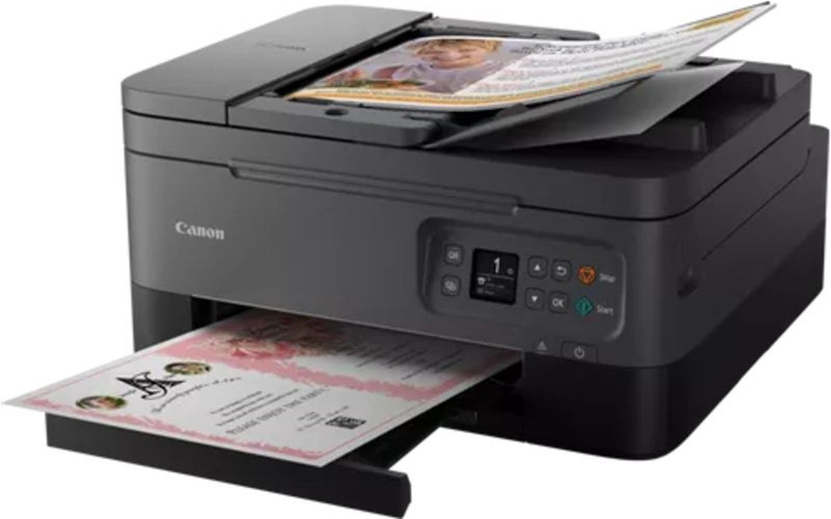 Canon PIXMA TS7450i - All-In-One Inkjetprinter - Zwart test: scan