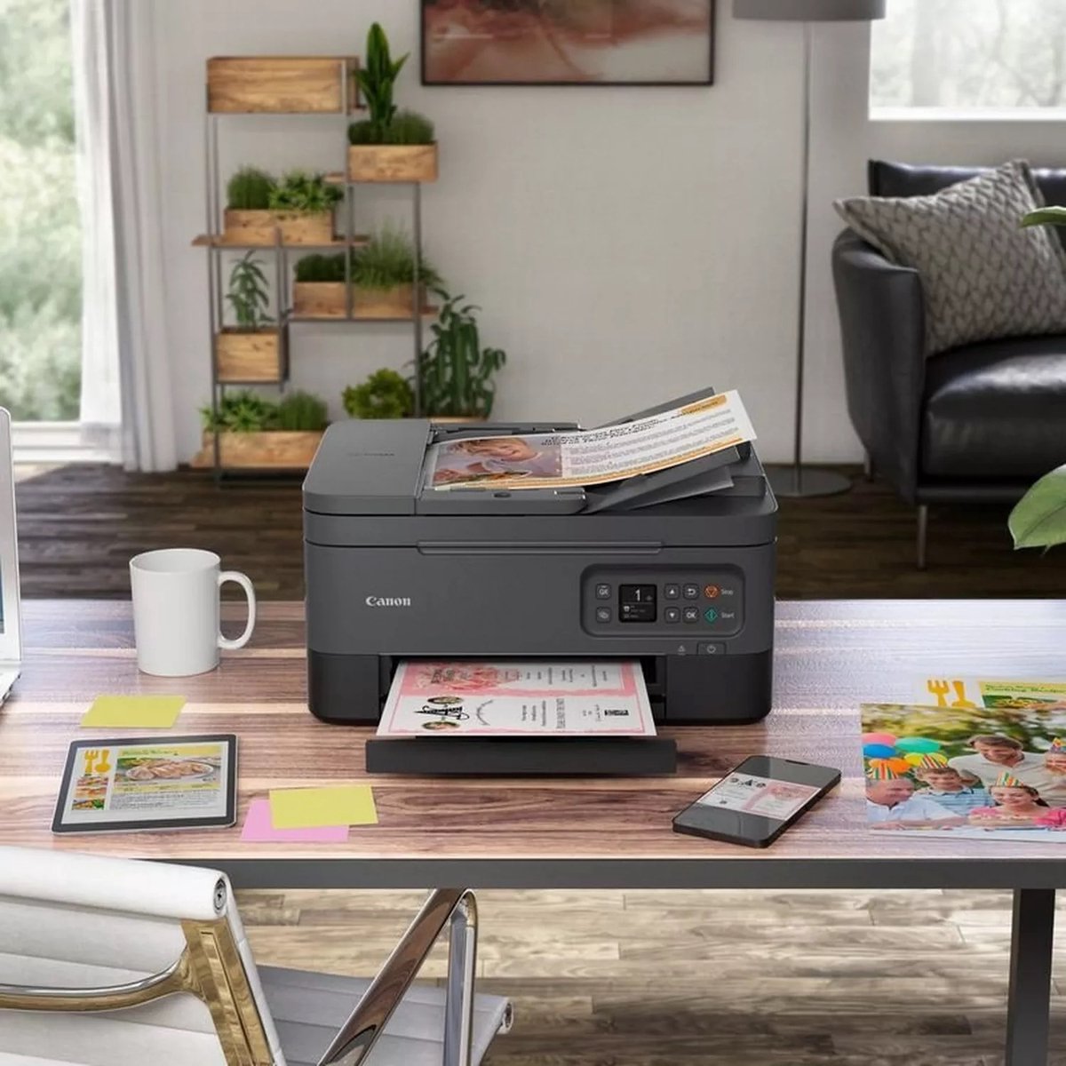 Canon PIXMA TS7450i - All-In-One Inkjetprinter - Zwart test: scan