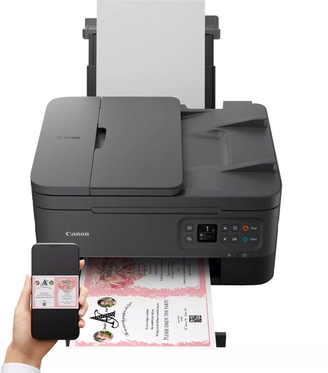 Canon PIXMA TS7450i - All-In-One Inkjetprinter - Zwart test: scan