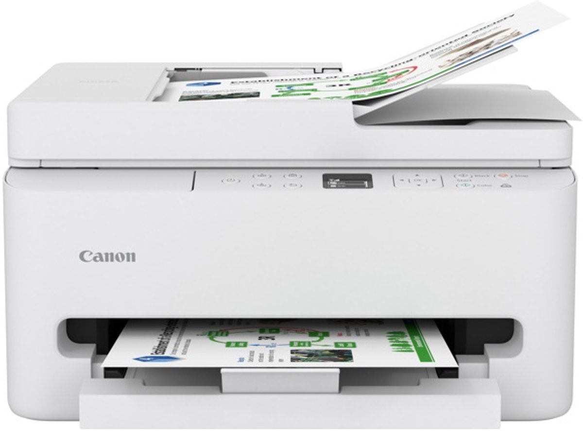 Canon PIXMA TS7550i - All-in-One Inkjetprinter - Wit test wifi