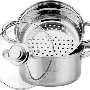 Ceruzo Stoompan 3,1 Liter review: gezond stomen op inductie