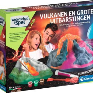 Clementoni Vulkanen en Grote Uitbarstingen! test: STEM-experiment