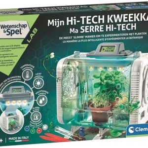Clementoni Wetenschap en Spel - Hi-Tech Kweekkas test STEM leren
