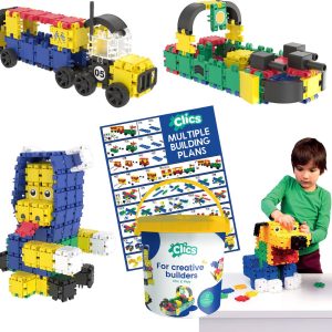 Clics Build & Play 10-in-1 bouwblokken test: educatief speelgoed