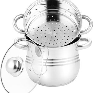 Couscoussier/stoomkoker/kookpan, 3-in-1 test: gezond koken in RVS