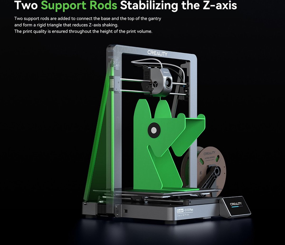 Creality - Ender-3 V3 Plus - 3D printer test: snelle FDM prints