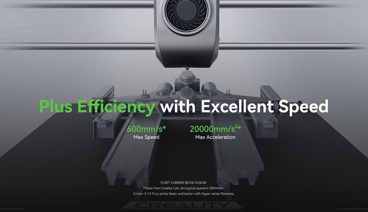 Creality - Ender-3 V3 Plus - 3D printer test: snelle FDM prints