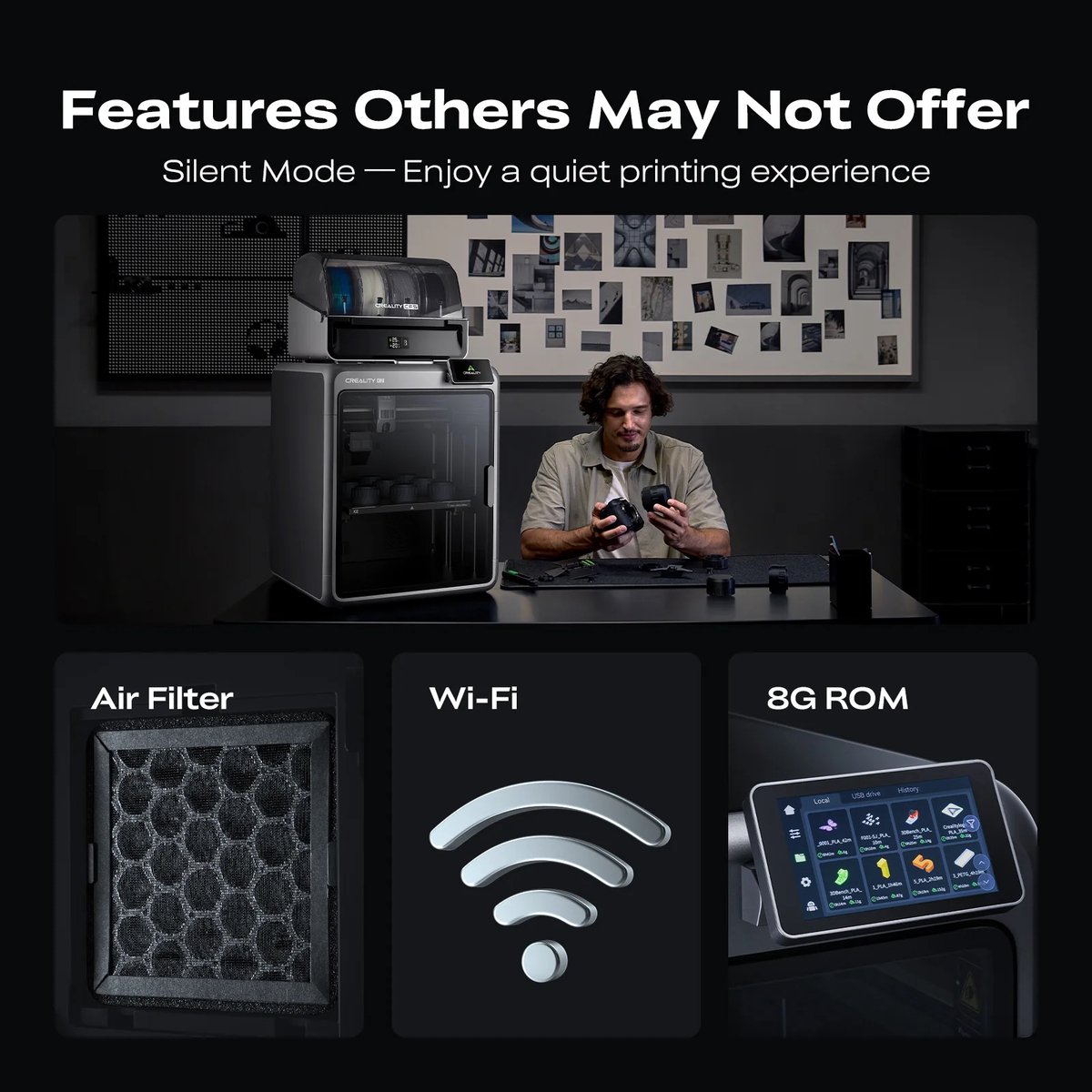 Creality K2 Combo 3D Printer incl CFS review: sneller 3D printen