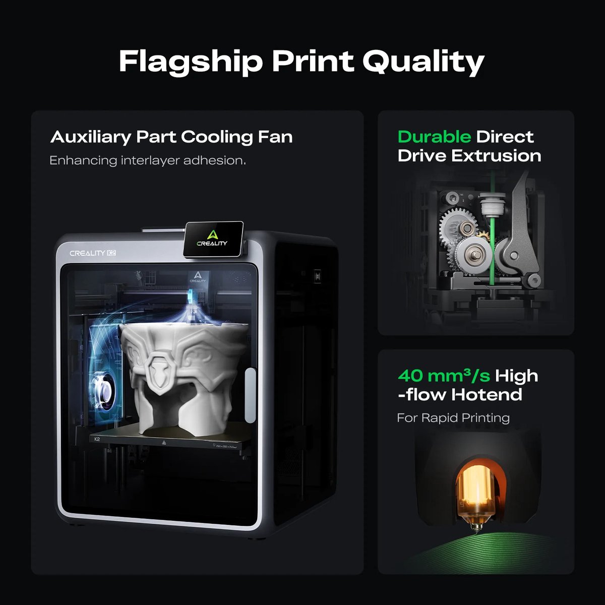 Creality K2 Combo 3D Printer incl CFS review: sneller 3D printen