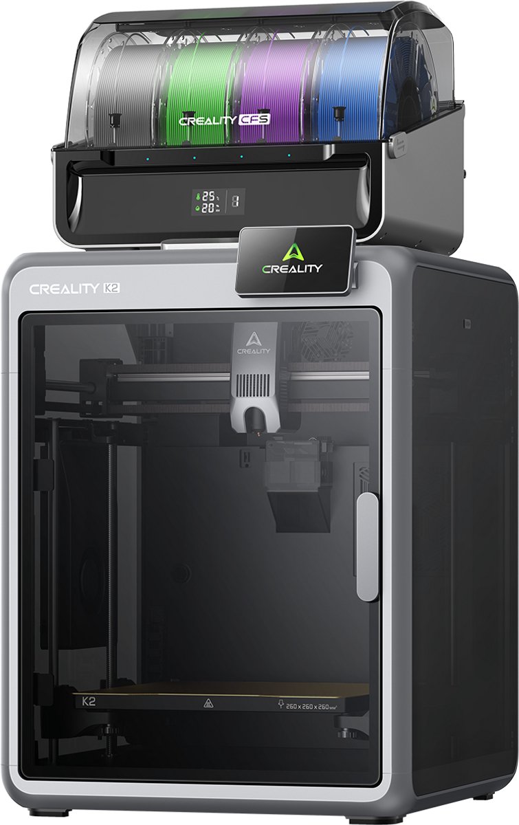 Creality K2 Combo 3D Printer incl CFS review: sneller 3D printen