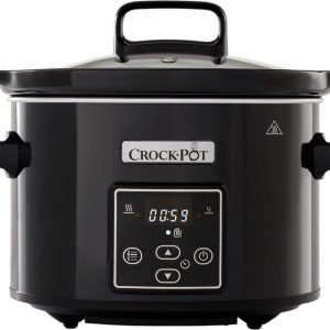 CrockPot Slow Cooker 2,4L black Digital test: energiezuinig