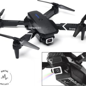 Digital Nativez zwarte drone met dual camera review: luchtfoto's