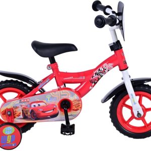 Disney Cars Kinderfiets - Jongens - 10 inch - Rood test: duurzaam