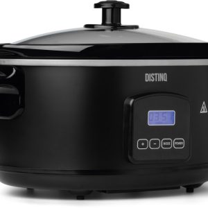 DistinQ Digitale Slowcooker 6 liter met Timer review: meal prep