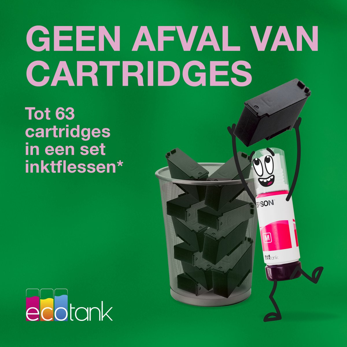 Epson EcoTank ET-2876 review: tot 3 jaar inkt, inkttank printer