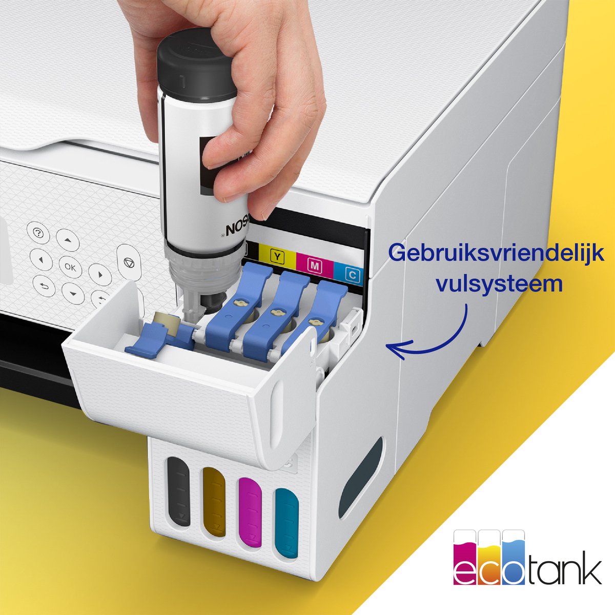 Epson EcoTank ET-2876 review: tot 3 jaar inkt, inkttank printer