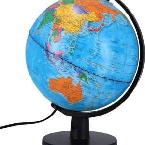 Globe met LED Licht - Nederlands - 25 cm review: nachtlampje