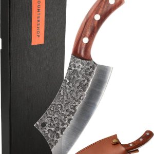 Hakmes Japans Roestvrij Staal review: botten hakken met koksmes