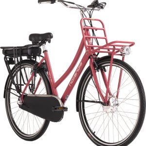 Hollandia Carry on 28'' e-bike 3 versnellingen rood test: accuduur