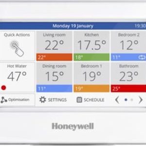 Honeywell Evohome Bedieningspaneel - Wifi review: zoneverwarming