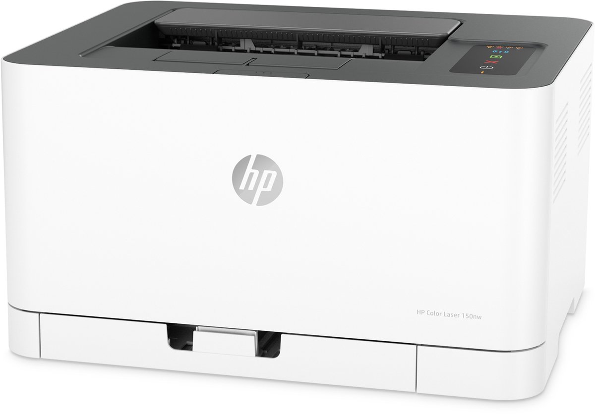 HP Color Laser 150nw - Kleuren Laserprinter - Wit test met wifi