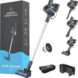 Innova® PowerVac Steelstofzuiger Draadloos test zuigkracht