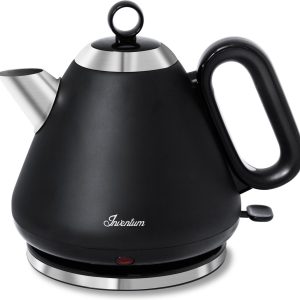 Inventum HW617B - Retro waterkoker - Inhoud 1,7 liter - Roestvrijstaal - 2200 watt - Zwart/RVS review: snel koken en ruime 1,7 l, RVS kwaliteit