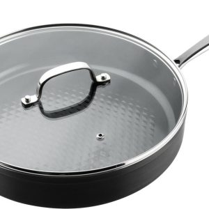 ISENVI Victoria Forged Hapjespan met Deksel - 30 cm test pfasvrij