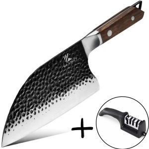 KAAMUT® Luxe Hakmes 20 cm uit Gehamerd Staal review voor BBQ
